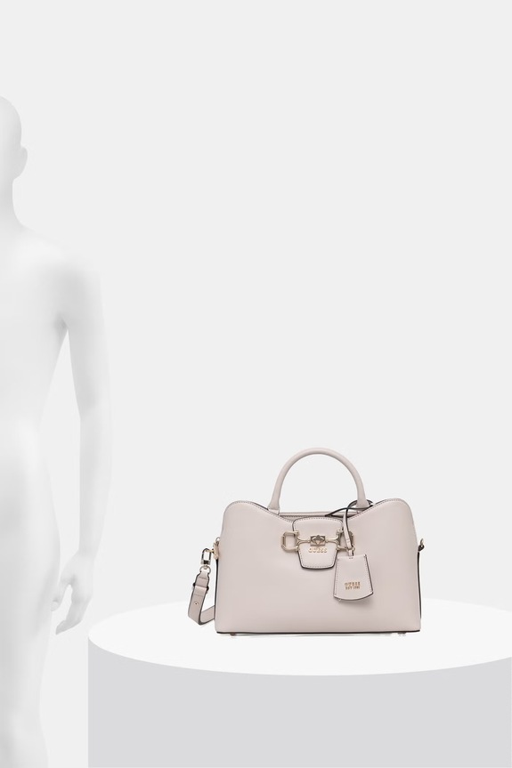 Guess τσάντα tote γυναικεία από απομίμηση δέρματος JANIE HWVG99.10060