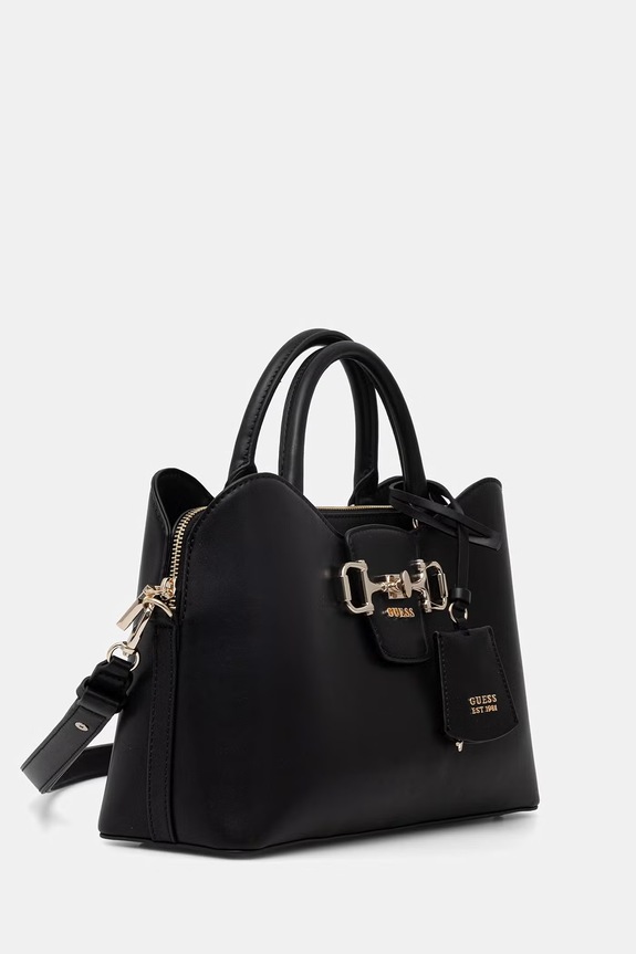 Guess tote torba za žene od imitacije kože JANIE HWVG99.10060 crna SS26