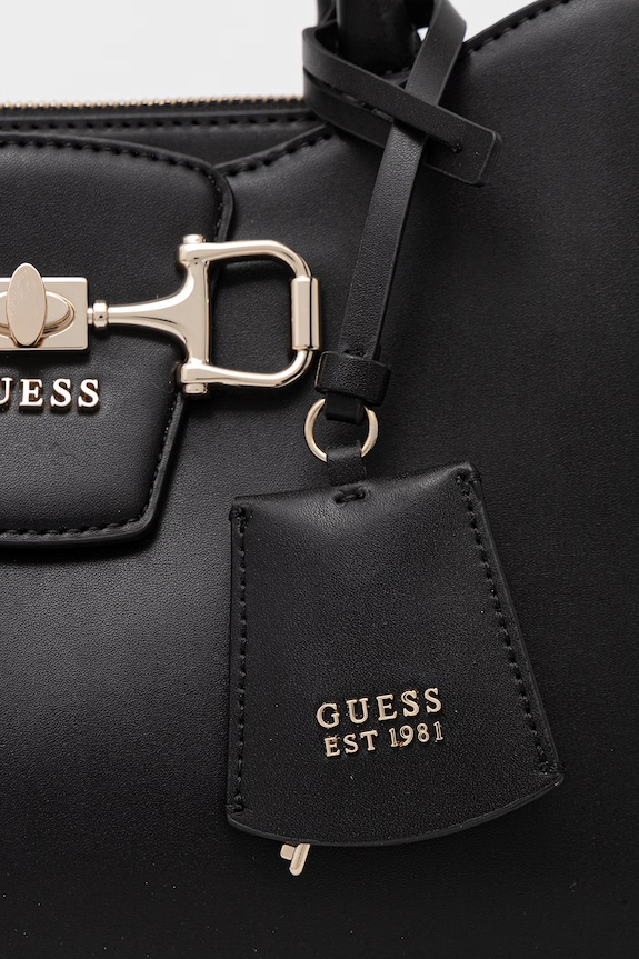 Guess tote torba za žene od imitacije kože JANIE HWVG99.10060 crna