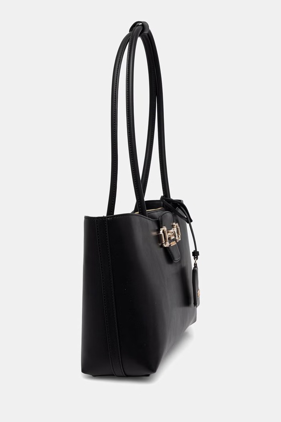 Guess tote torba ženska iz umetnega usnja JANIE HWVG99.10230 črna SS26