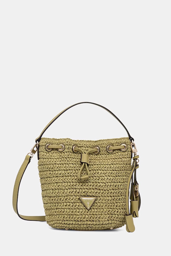Guess sac pentru femei împletit OFELIA verde HWWG99.23030