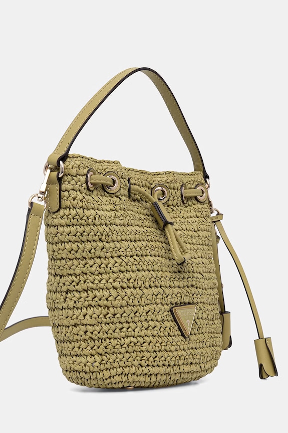 Guess sac pentru femei împletit OFELIA HWWG99.23030 verde SS26