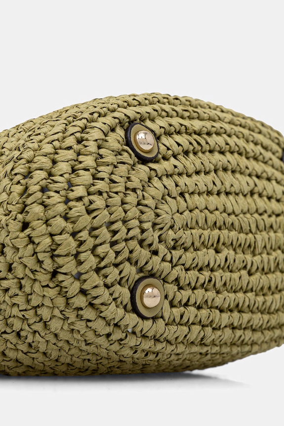 Guess sac pentru femei împletit OFELIA HWWG99.23030 verde