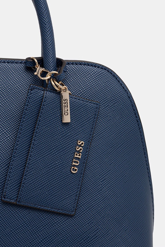 Guess crossbody kabelka dámska z imitácie kože PATSIE tmavomodrá HWZG99.19060