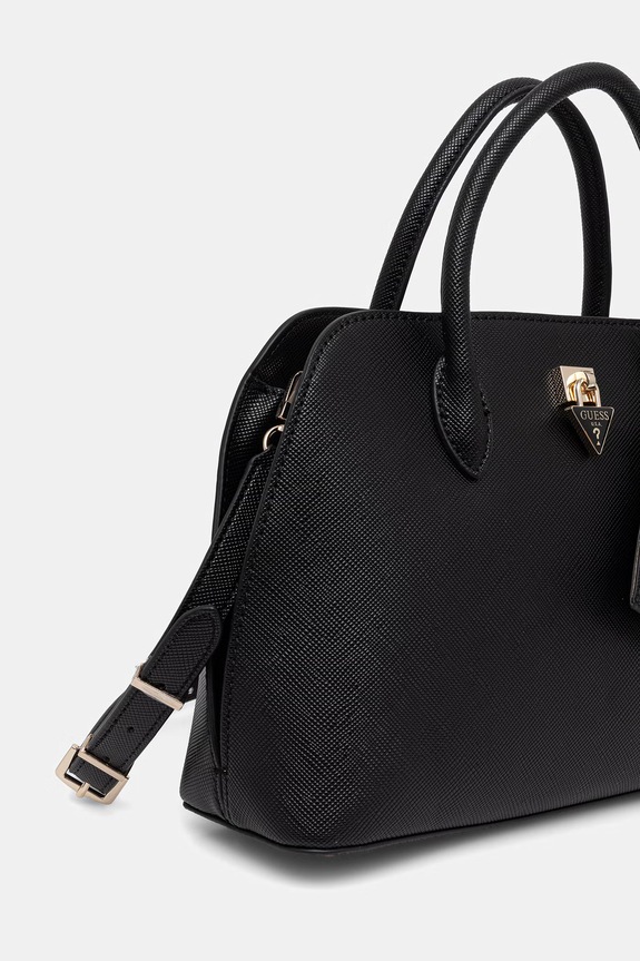 Guess crossbody kabelka dámska z imitácie kože PATSIE HWZG99.19060 čierna SS26
