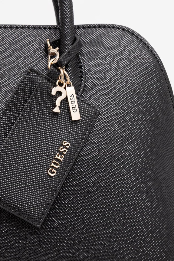 Guess crossbody kabelka dámska z imitácie kože PATSIE čierna HWZG99.19060