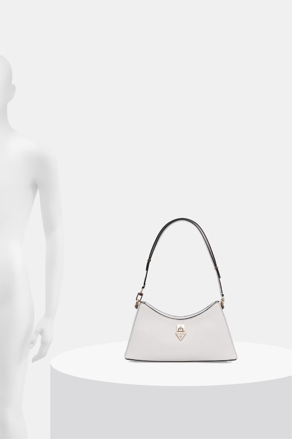 Guess crossbody kabelka dámska z imitácie kože PATSIE HWZG99.19180 béžová