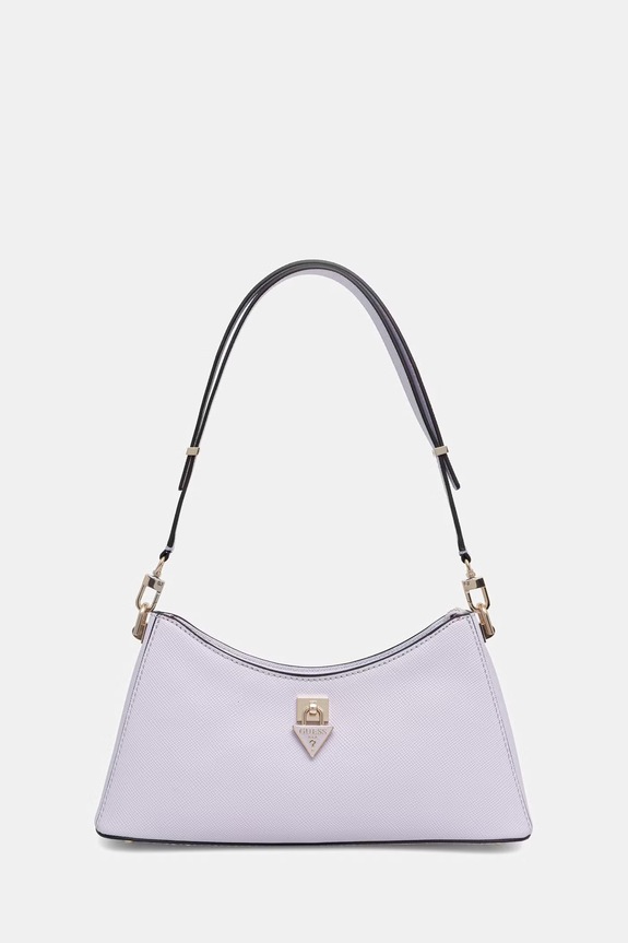 Guess geantă crossbody pentru femei, cu imitație de piele PATSIE violet HWZG99.19180