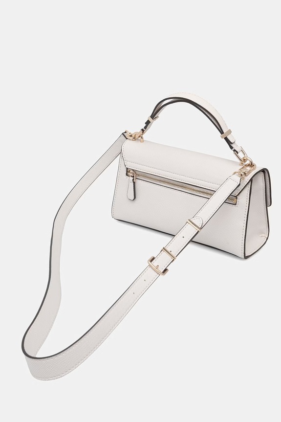 Dodaci Guess torba preko ramena za žene od imitacije kože PATSIE HWZG99.19200 bijela