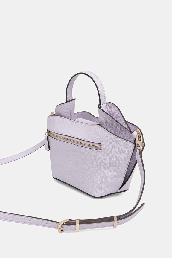 Dodaci Guess tote torba za žene od imitacije kože PATSIE HWZG99.19750 ljubičasta