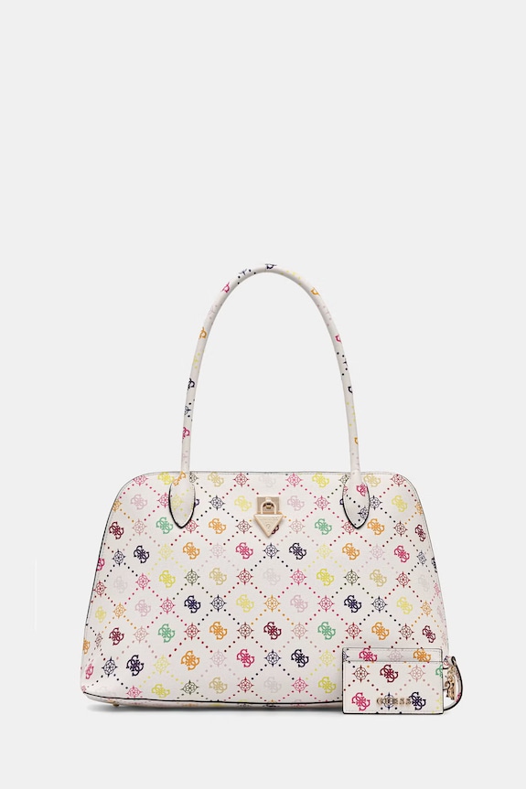 Guess torebka shopper damska z imitacji skóry PATSIE biały TWGM99.19024