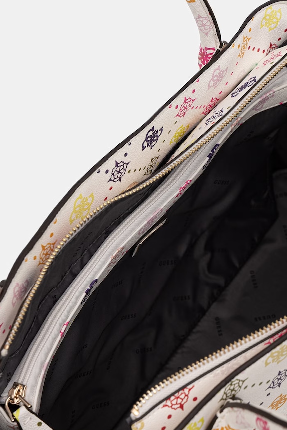 Guess torebka shopper damska z imitacji skóry PATSIE TWGM99.19024 biały