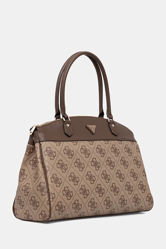 Guess kabelka dámska z imitácie kože BERTA TWOB86.88903 hnedá SS26