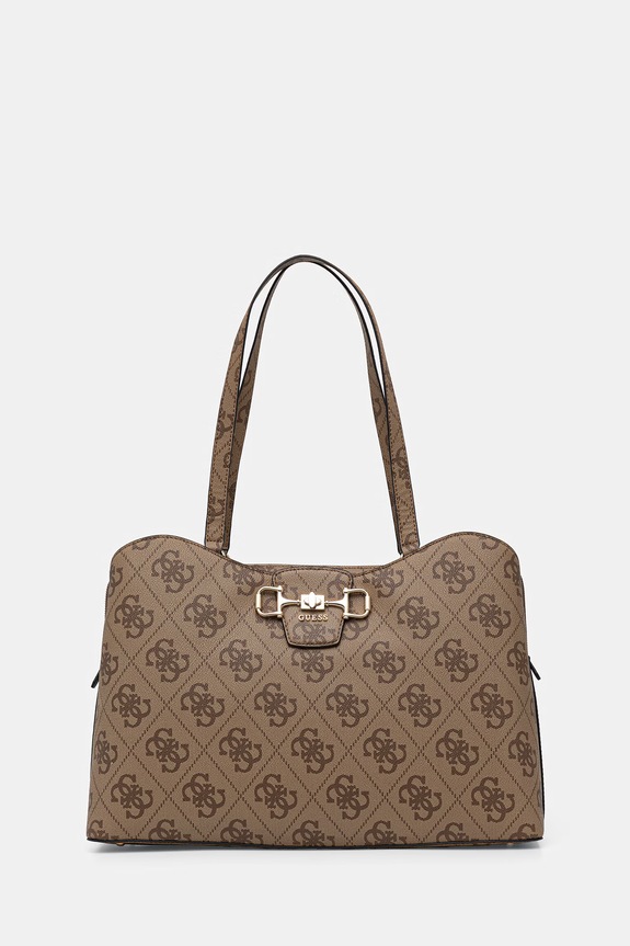 Guess torebka shopper damska JANIE beżowy TWOB99.24024