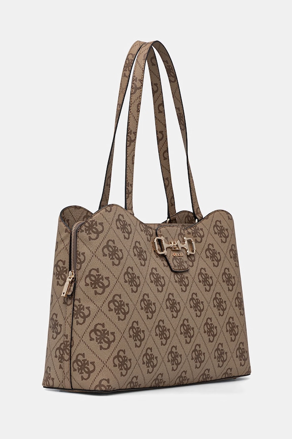 Guess torebka shopper damska JANIE TWOB99.24024 beżowy SS26