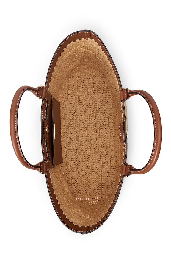 Lauren Ralph Lauren geantă shopper pentru femei maro 431982183