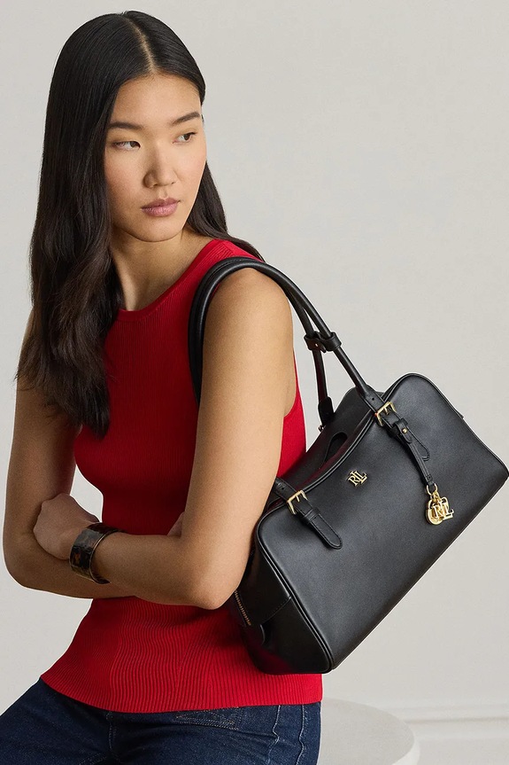 Lauren Ralph Lauren geantă de piele 431P06068