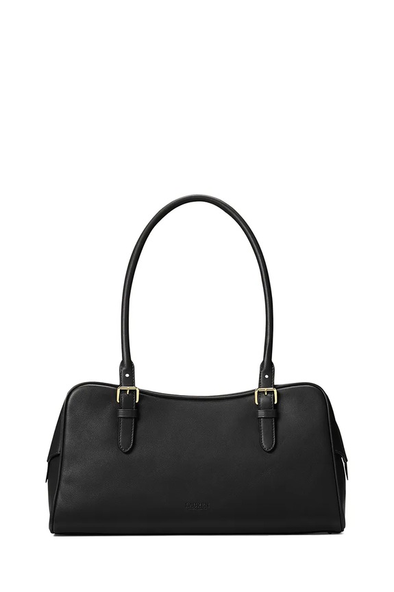 Accesorii Lauren Ralph Lauren geantă de piele 431P06068 negru