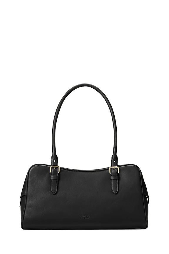 Accesorii Lauren Ralph Lauren geantă de piele 431P06068 negru