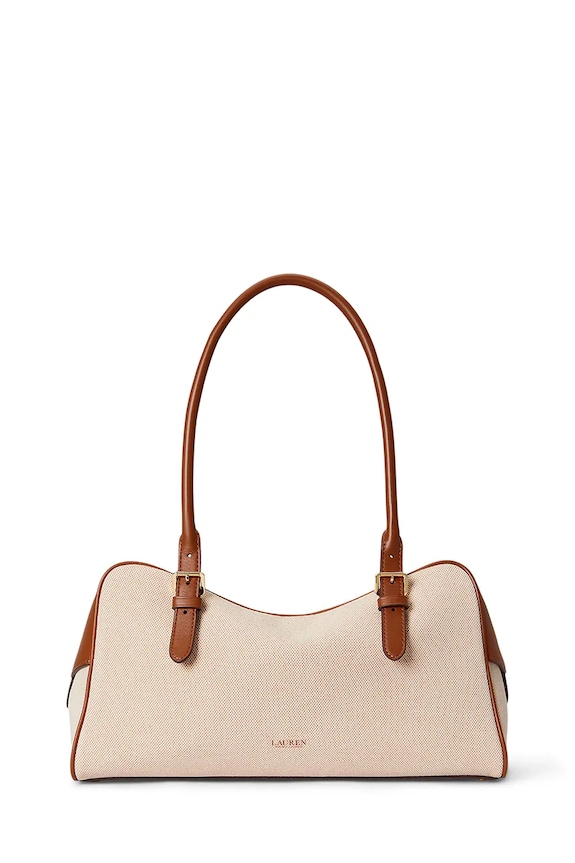 Akcesoria Lauren Ralph Lauren torebka damska 431P06078 beżowy