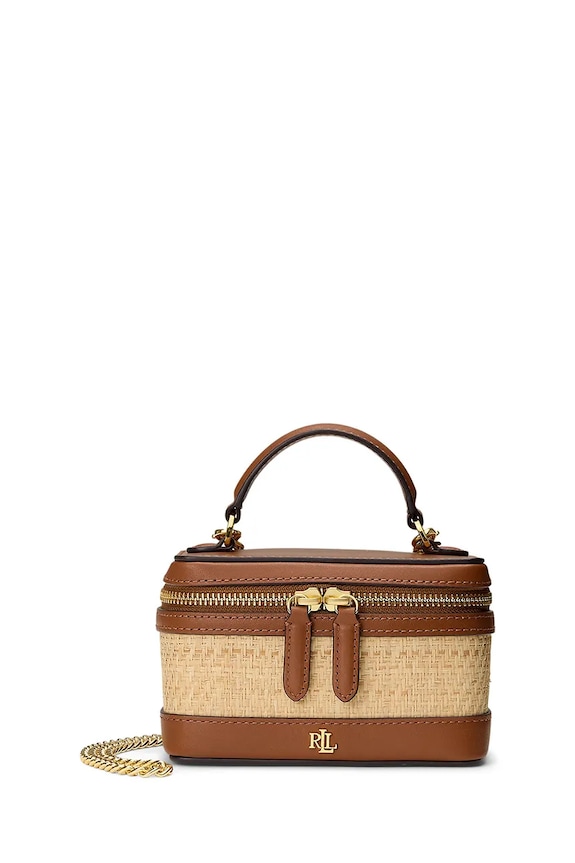 Lauren Ralph Lauren torebka crossbody damska brązowy 431P06089
