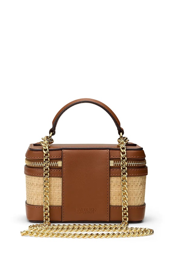 Lauren Ralph Lauren torebka crossbody damska 431P06089 brązowy SS26