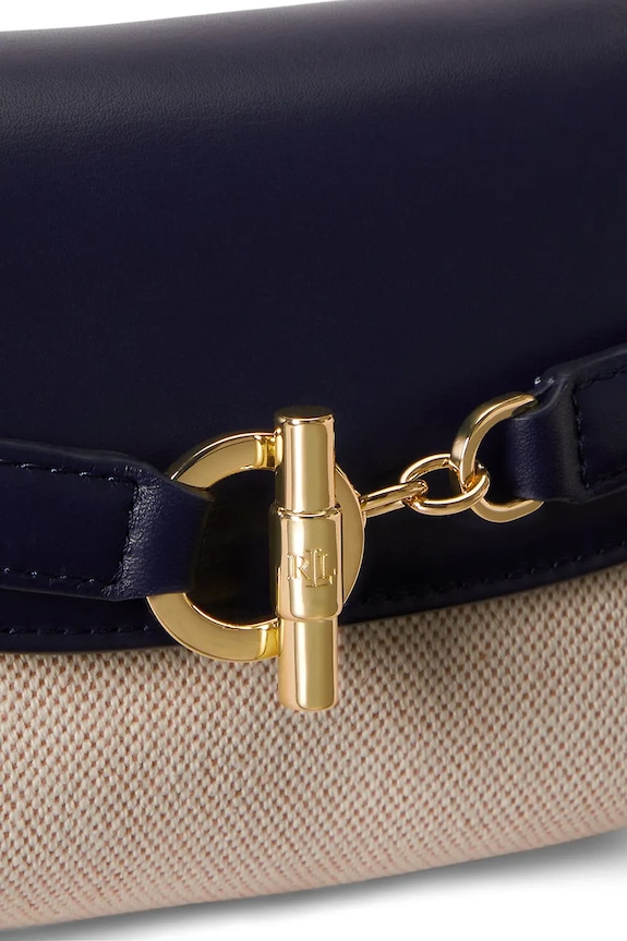 Kabelka Lauren Ralph Lauren 431P10121 tmavomodrá