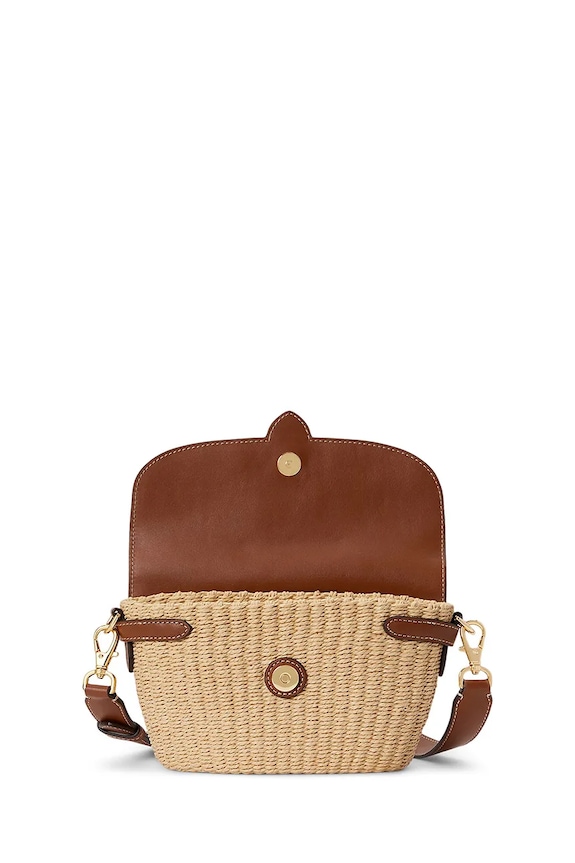 Lauren Ralph Lauren crossbody kabelka dámská hnědá 431P10158