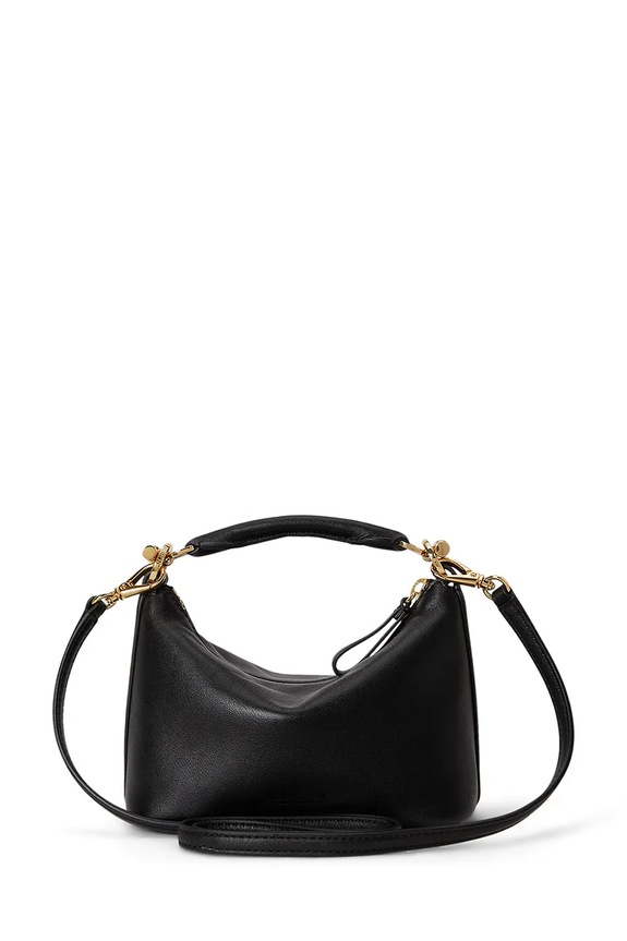 Accesorii Lauren Ralph Lauren geantă de piele 431P10531 negru