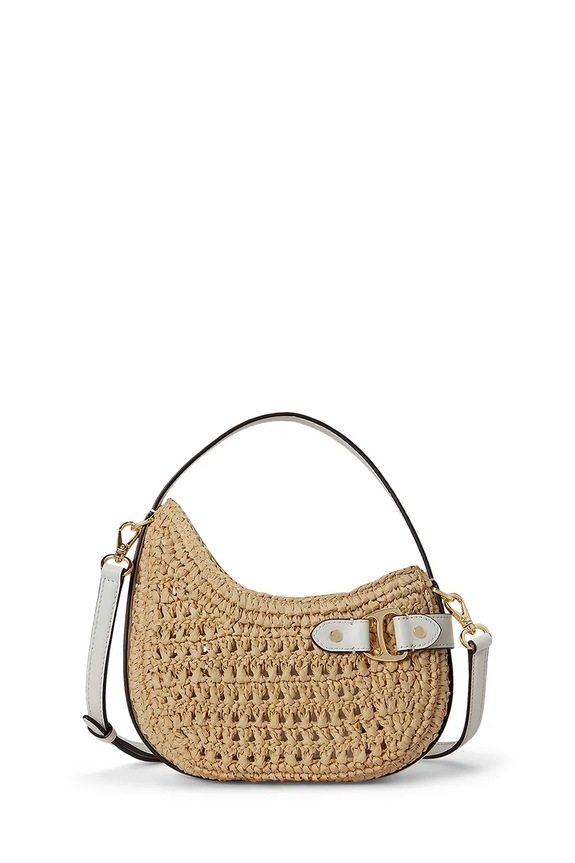 Lauren Ralph Lauren geantă crossbody pentru femei bej 431982191