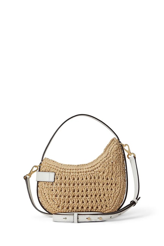 Lauren Ralph Lauren geantă crossbody pentru femei 431982191 bej SS26