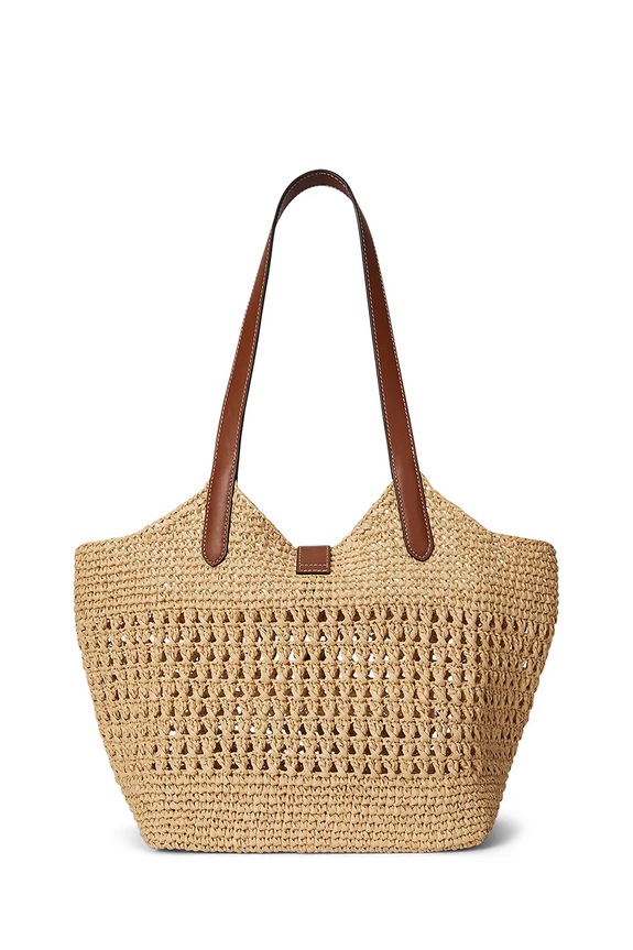 Lauren Ralph Lauren tote torba ženska 431P03408 bež SS26