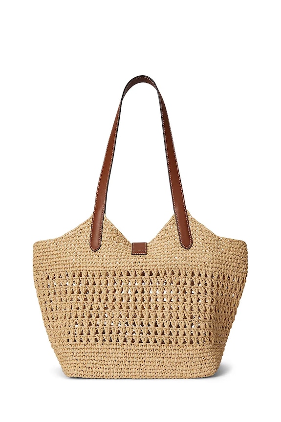 Lauren Ralph Lauren tote torba ženska 431P03408 bež SS26