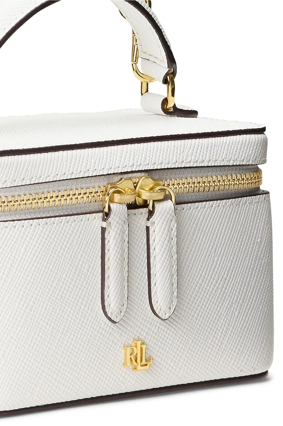 Lauren Ralph Lauren χιαστί γυναικεία δερμάτινη 431P10144 λευκό