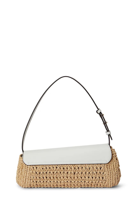 Lauren Ralph Lauren geantă crossbody pentru femei 431P10501 bej SS26