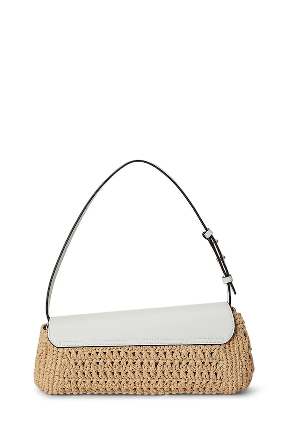Lauren Ralph Lauren geantă crossbody pentru femei 431P10501 bej SS26