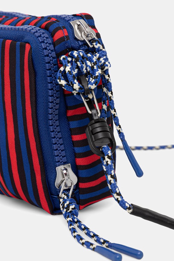 Marimekko geantă crossbody pentru femei 095330 bleumarin