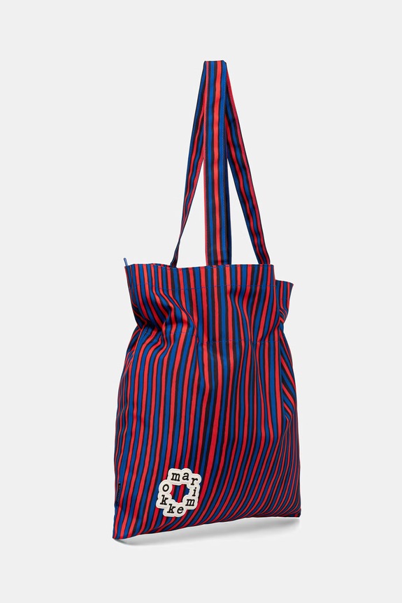 Marimekko geantă shopper pentru femei 095334 bleumarin SS26