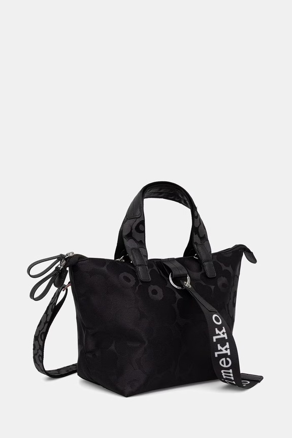 Marimekko geantă pentru femei 095319 negru SS26