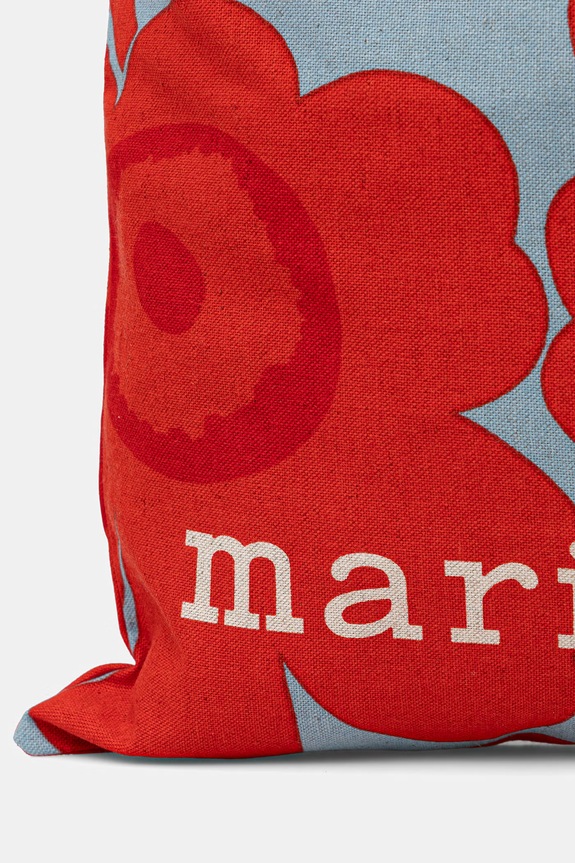 Marimekko geantă tote de damă din bumbac rosu 095321