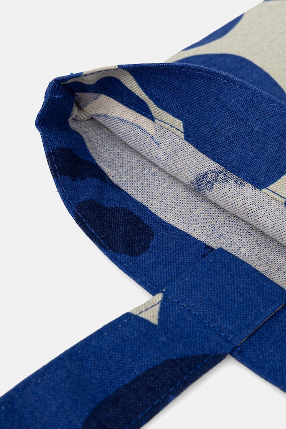 Marimekko tote bag de damă din bumbac 095321 bleumarin