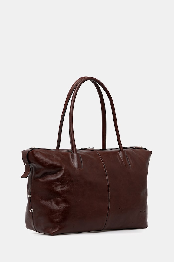 Шкіряна сумочка MAX&Co. MCASAMBAG1 2616511066200 коричневий SS26