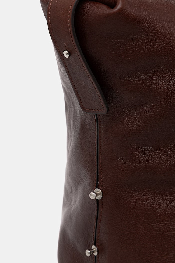 Шкіряна сумочка MAX&Co. MCASAMBAG1 коричневий 2616511066200