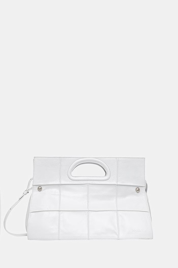 Max&Co. torebka damska skórzana MCABIGBOOKBAG1 biały 2616511017200