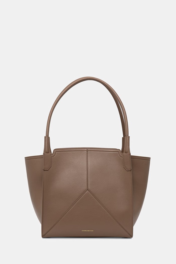 Victoria Beckham torebka tote damska skórzana brązowy B126AAC007421A