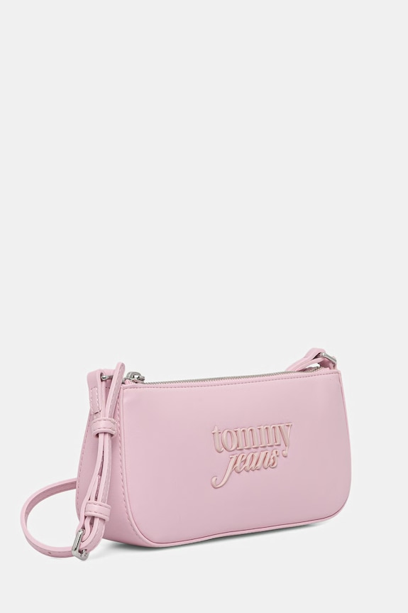 Tommy Jeans női műbőr táska AW0AW18449 rózsaszín SS26