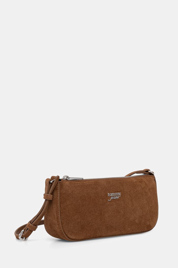 Tommy Jeans női műbőr táska AW0AW18454 barna SS26