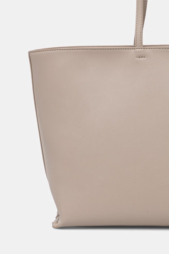 Kiegészítők Tommy Jeans női shopper AW0AW18455 bézs