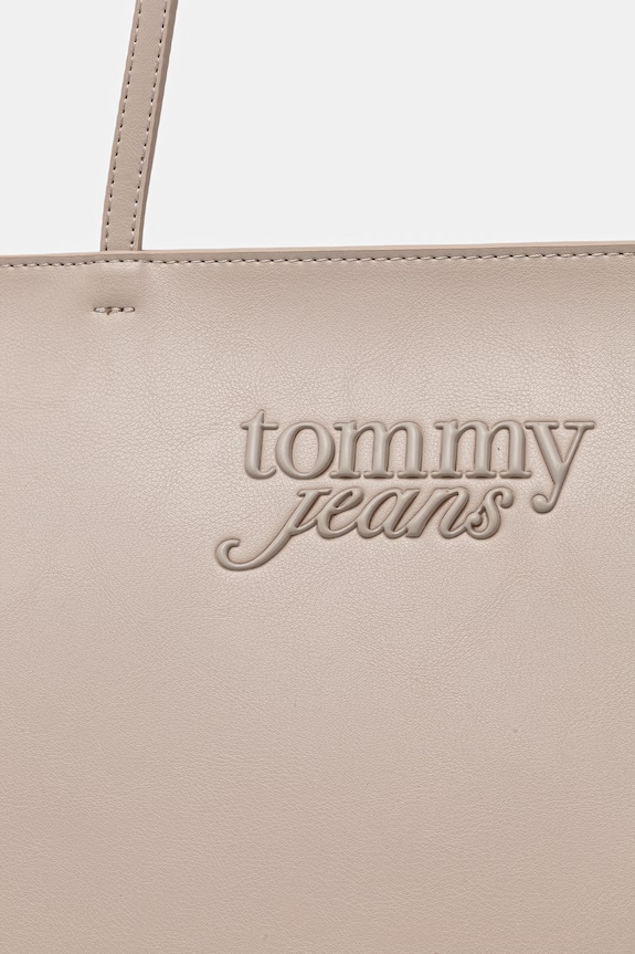 Tommy Jeans női shopper bézs AW0AW18455