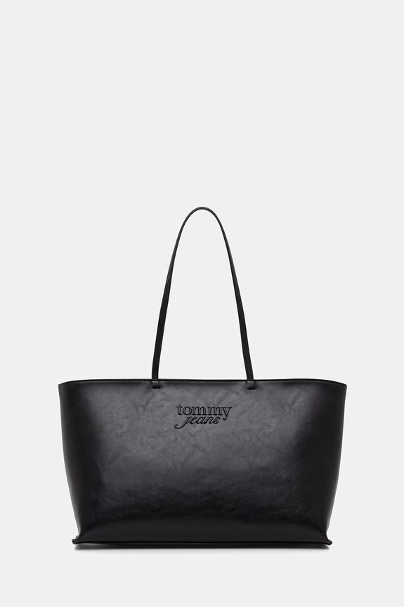 Tommy Jeans shopper női fekete AW0AW18455
